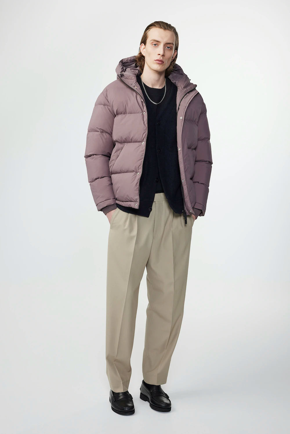 NN07 MATTHEW PUFFER - PURPLE BROWN