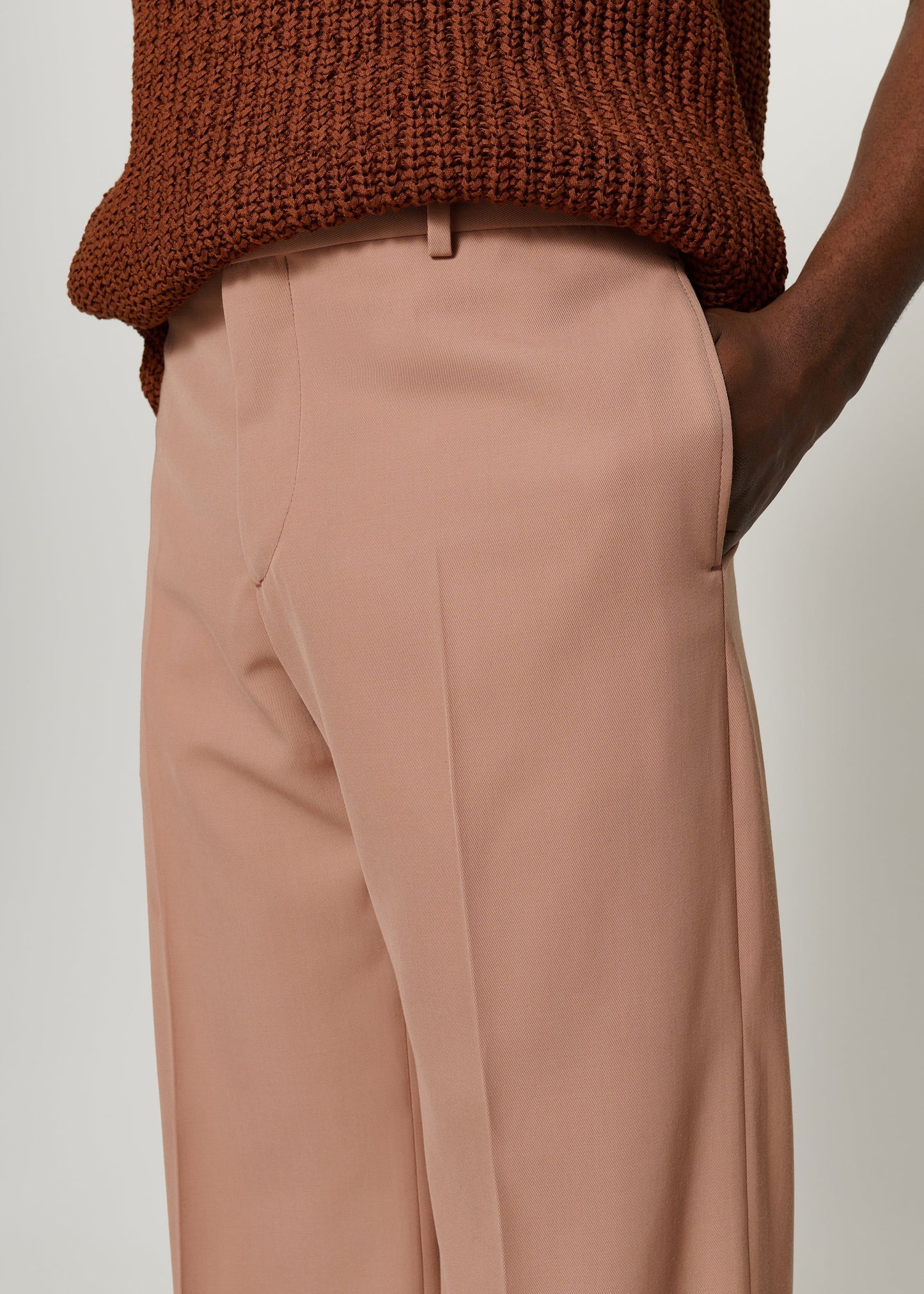 CMMN SWDN OTTO TAILORED TROUSERS - DUSTY PINK