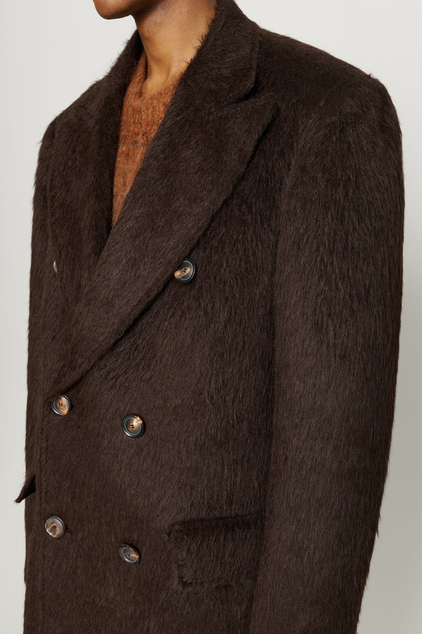 CMMN SWDN ATLAS COAT - BROWN