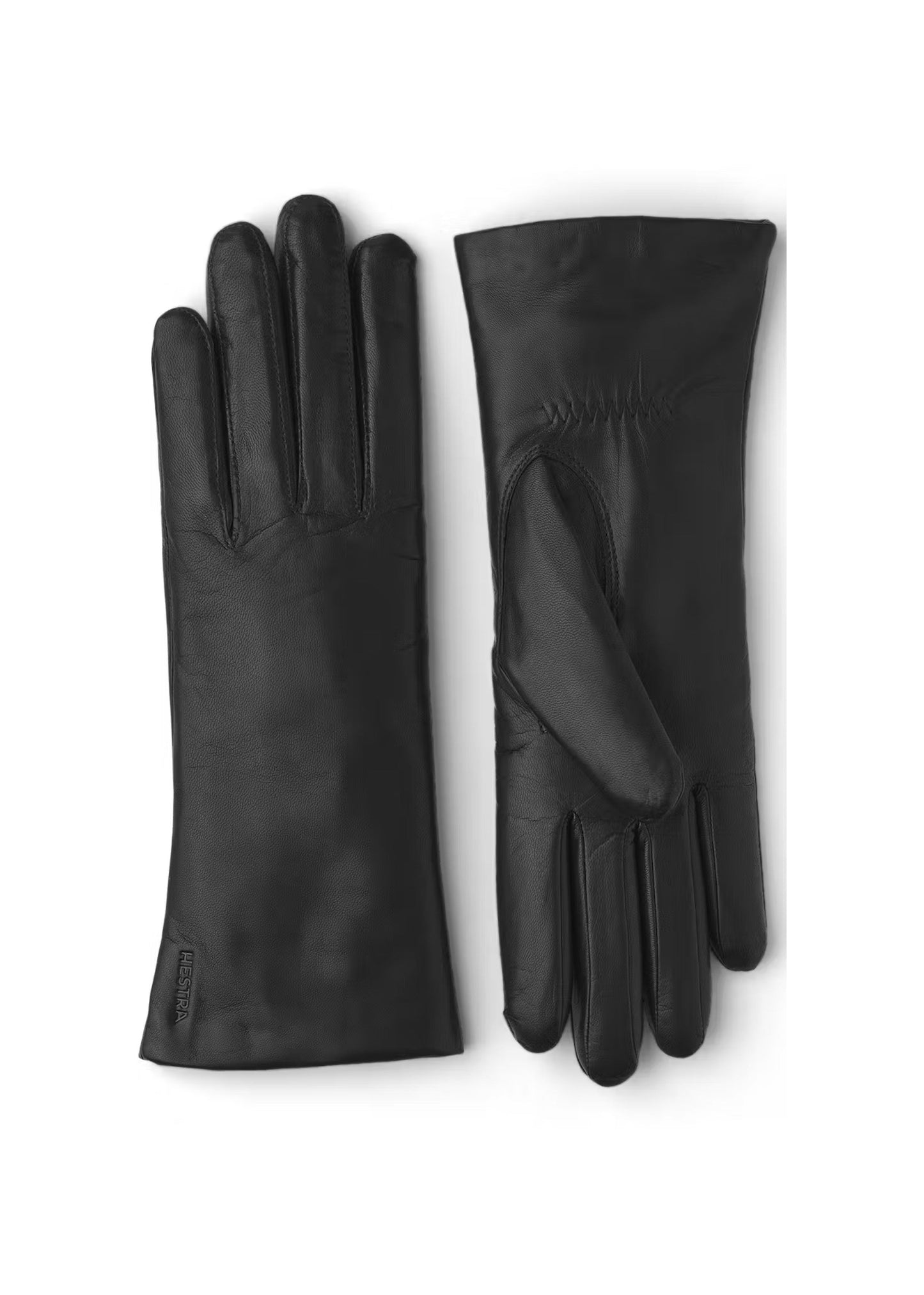 HESTRA ELISABETH CLASSIC GLOVES - BLACK