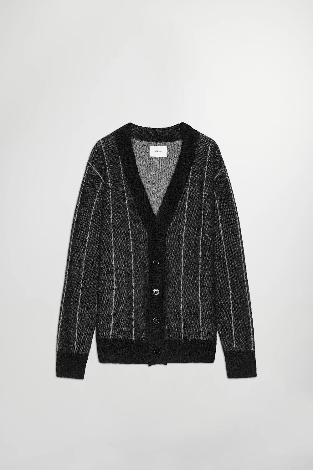 NN07 BILLY CARDIGAN - BLACK STRIPE