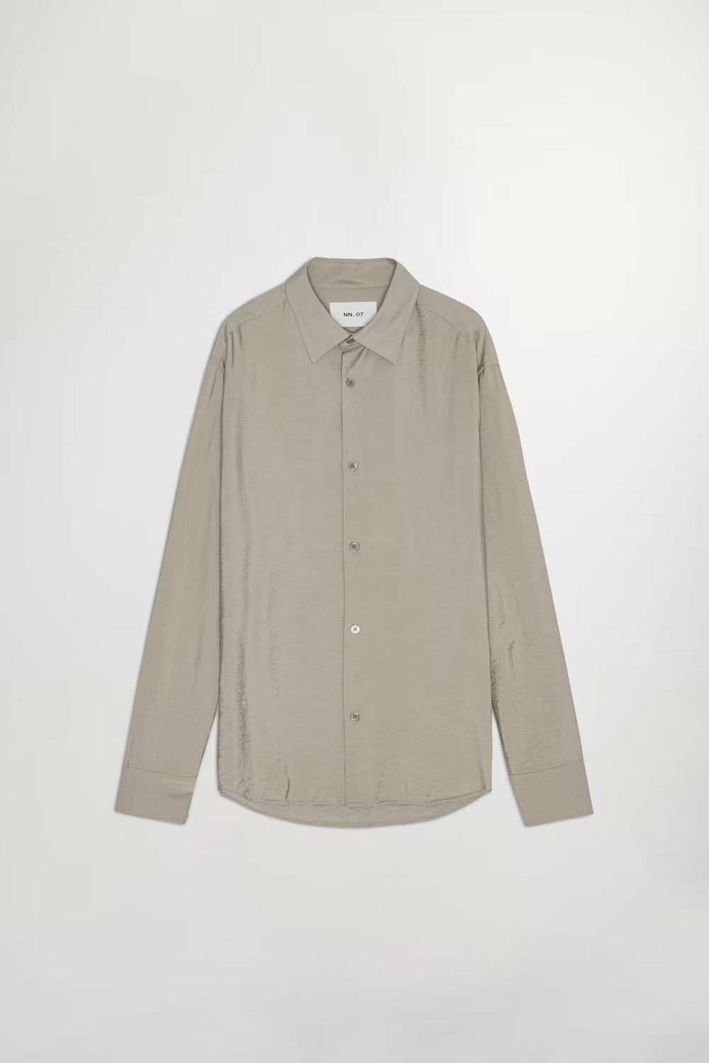 NN07 FREDDY MODAL BLEND SHIRT - FOG