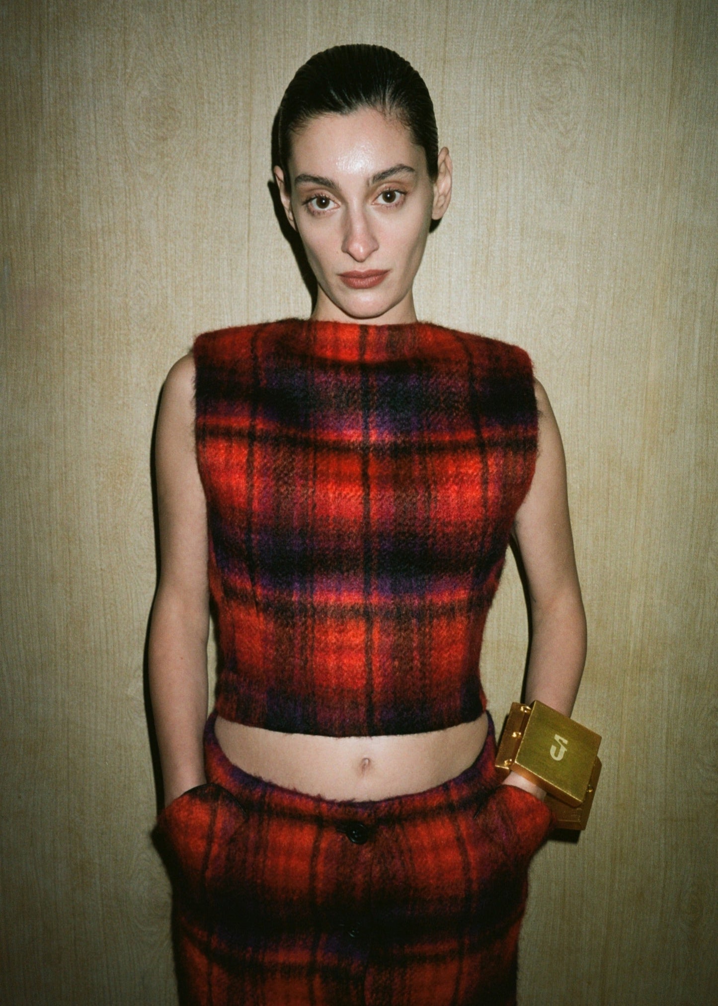 SITUATIONIST VEST - TARTAN