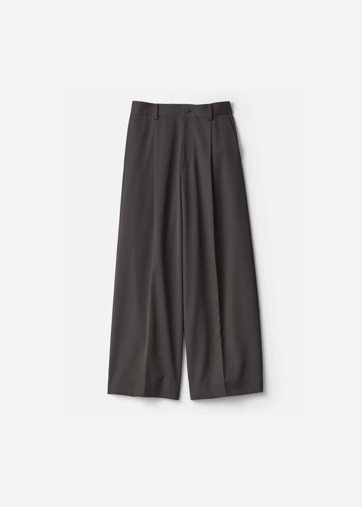 SSSTEIN EXTRA WIDE TROUSERS - GREY KHAKI