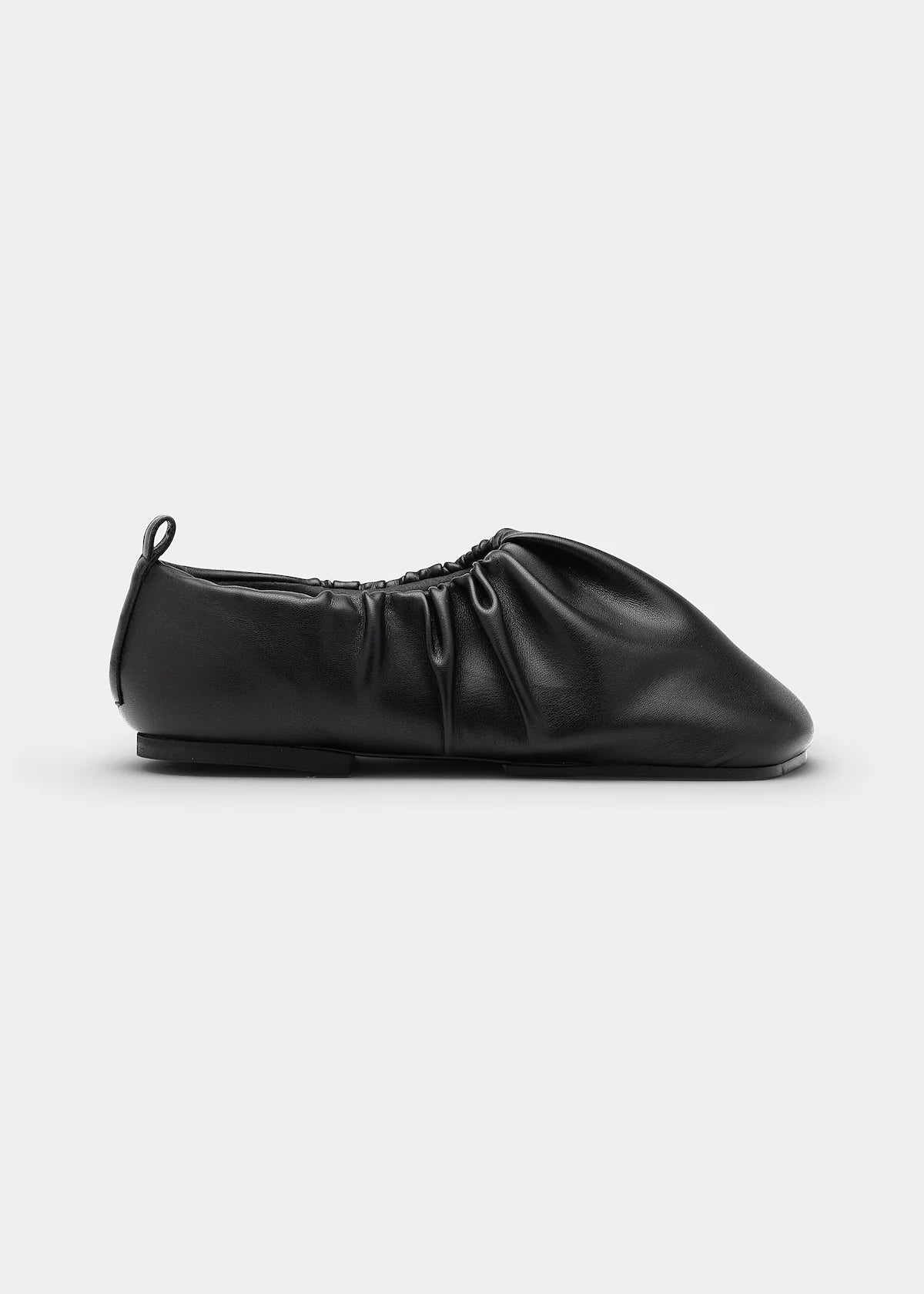 YUME YUME WRINKLE FLATS - BLACK