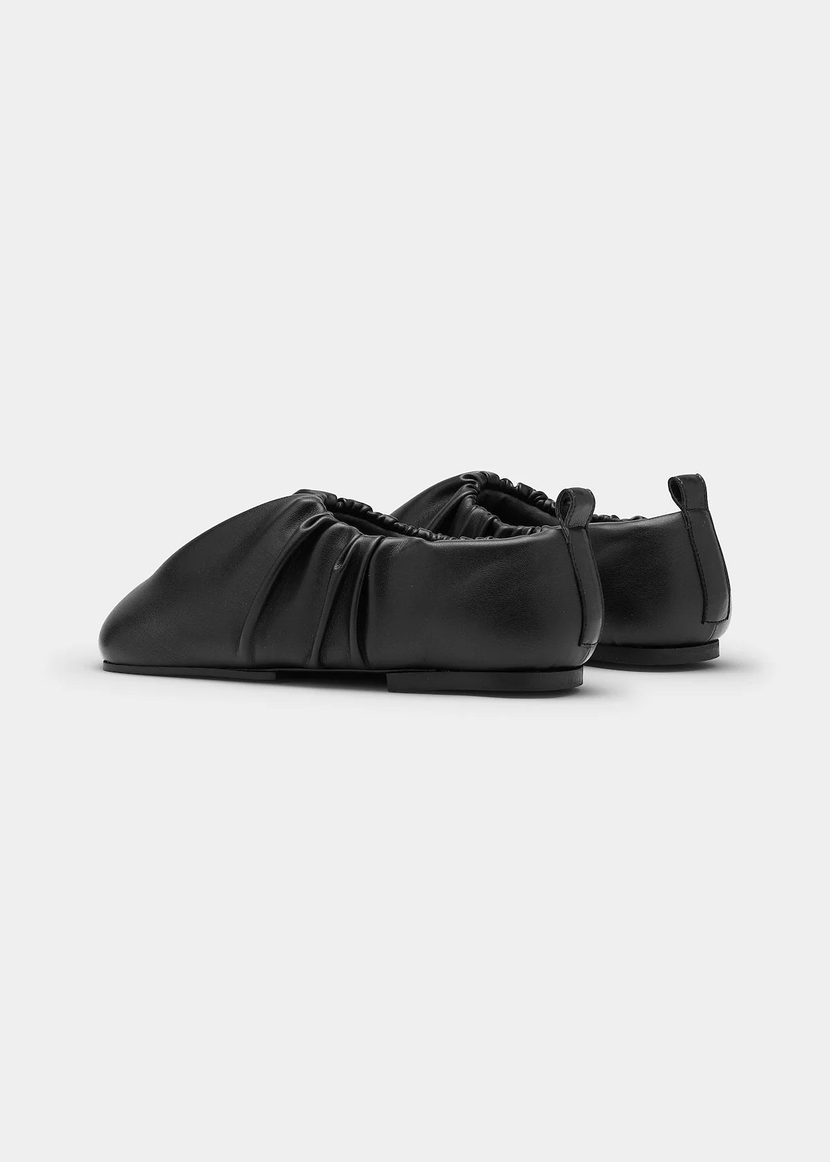 YUME YUME WRINKLE FLATS - BLACK