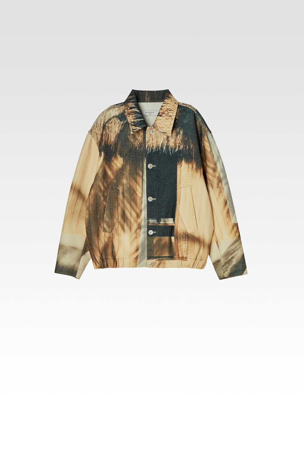 AFTER PRAY FULL PRINTED JACKET CABIN - BEIGE