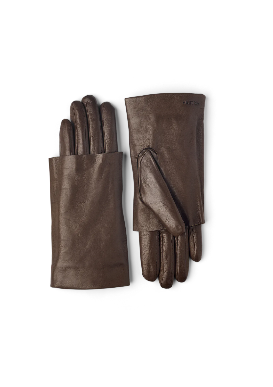 HESTRA LAURA GLOVES - LIGHT BROWN