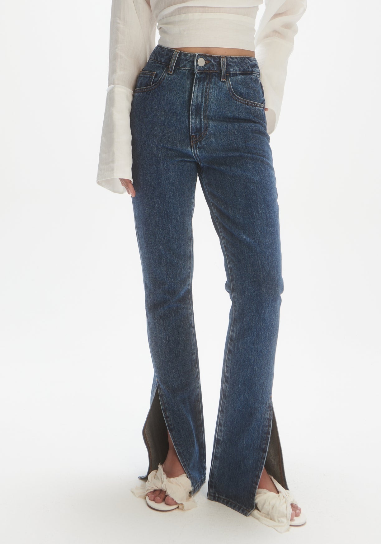 LES COYOTES DE PARIS FLARE DENIM - TRUE DENIM