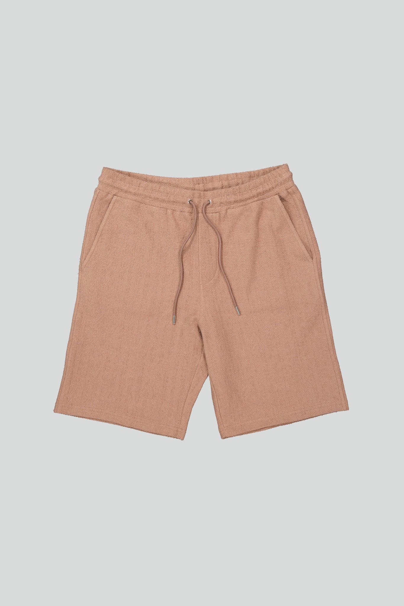 NN07 JERRY TEXTURED SHORTS - NOUGAT