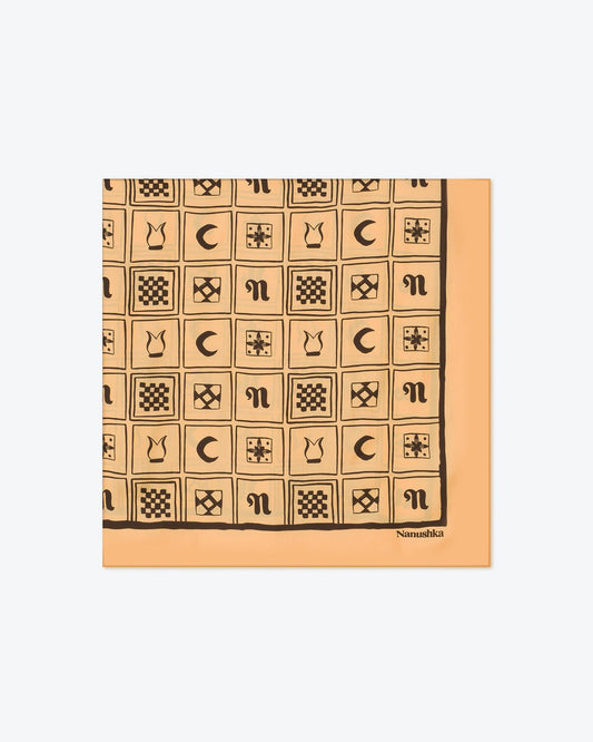 NANUSHKA MIANI LARG SILK SCARF