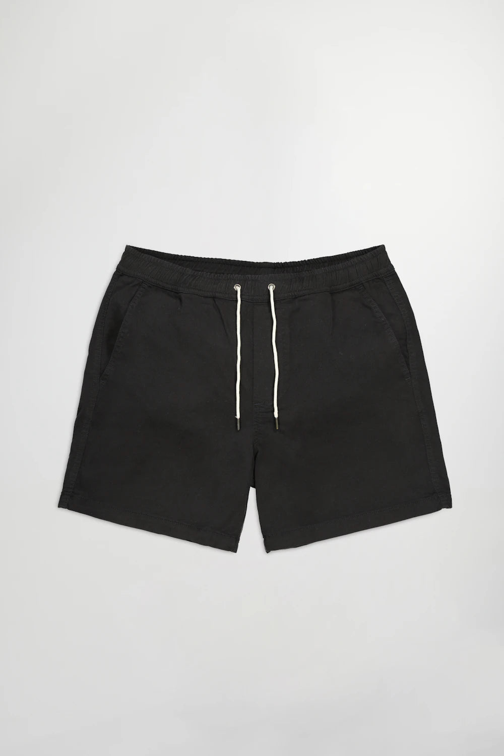 NN07 GREGOR DRAWSTRING SHORTS - BLACK