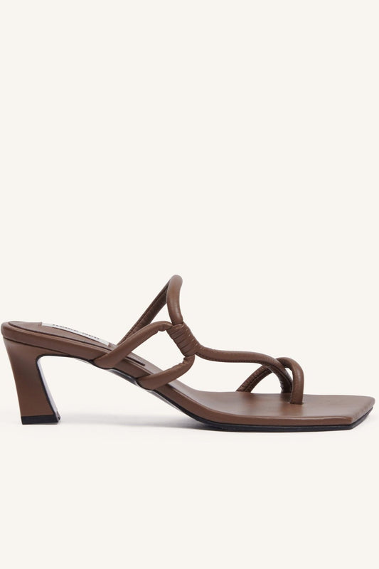 REIKE NEN NOODLE HIGH SANDALS - BROWN