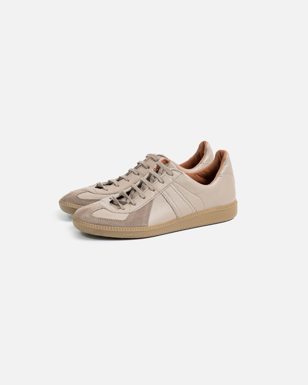 REPRODUCTION OF FOUND GERMAN MILITARY TRAINER 1700L - BEIGE KHAKI