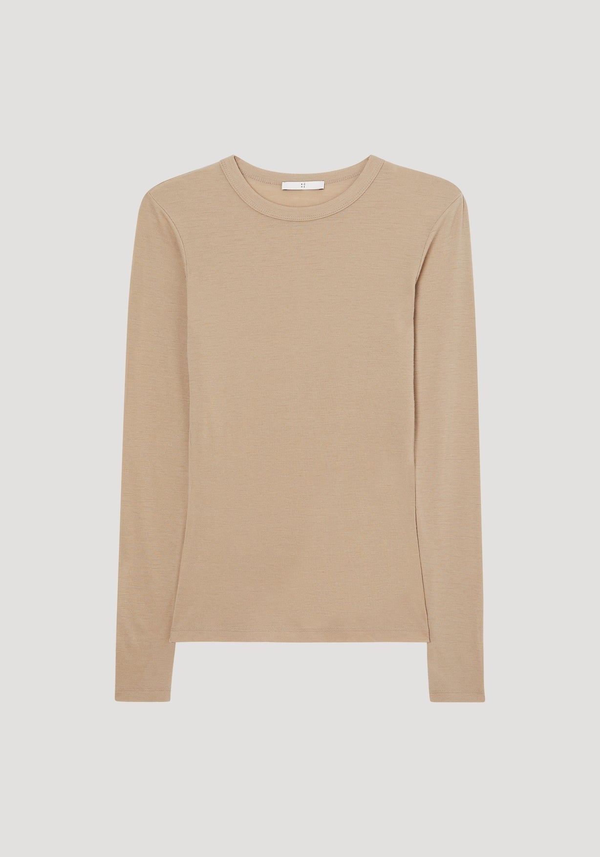 RÓHE FINE MERINO LONG SLEEVE - BEIGE