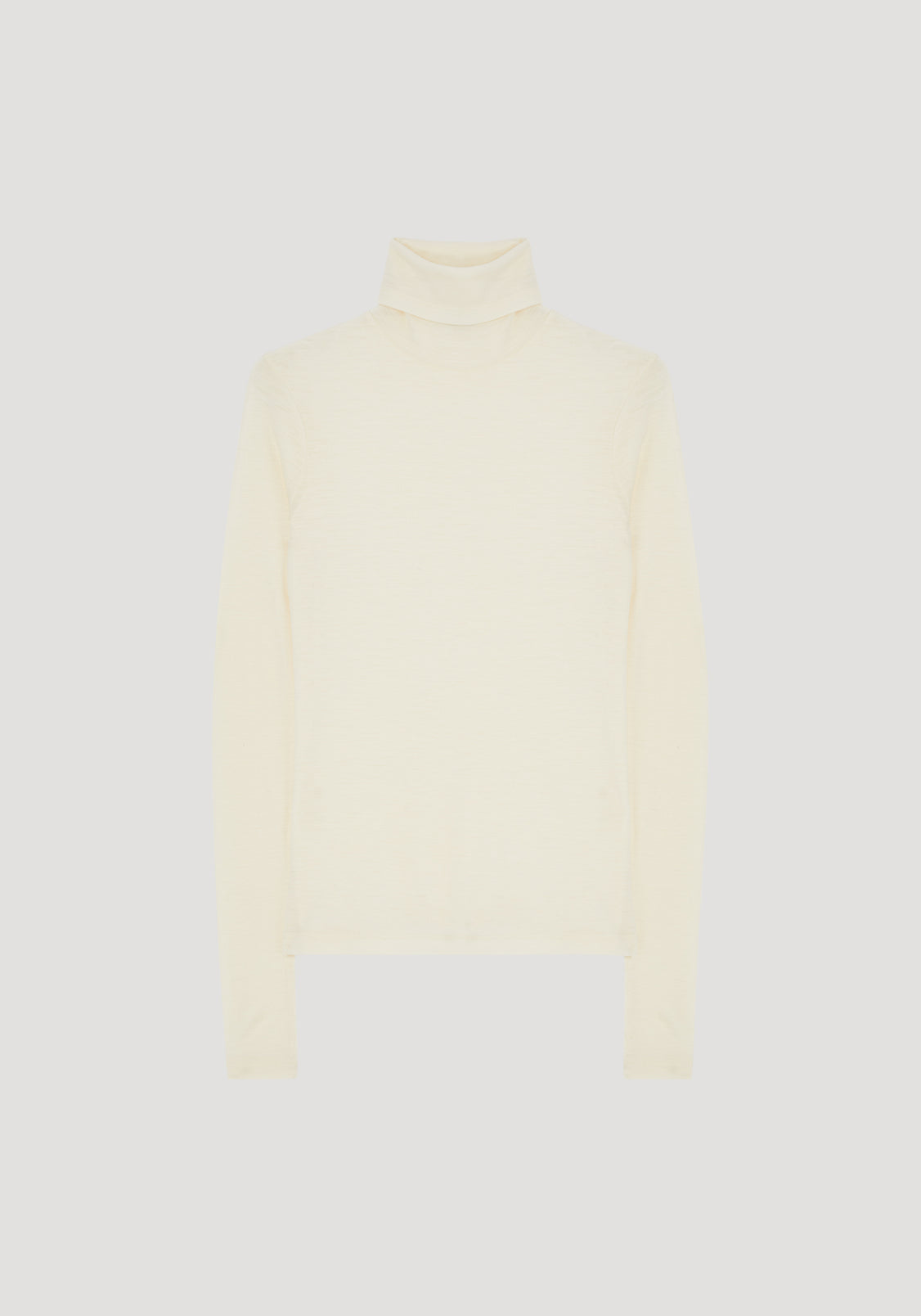 RÓHE FINE MERINO TURTLENECK - OFF-WHITE