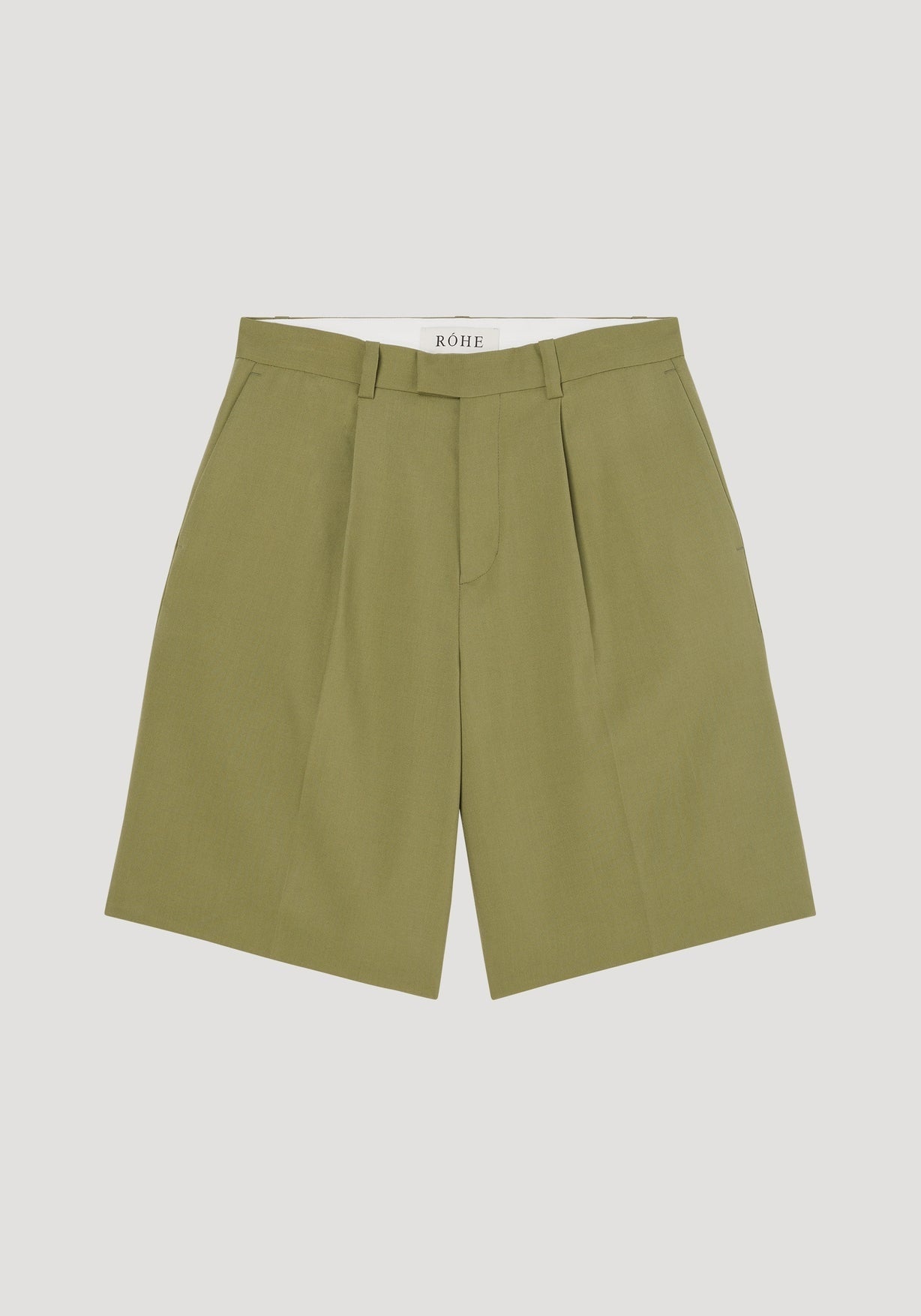 RÓHE MEN BERMUDA SHORTS - SAGE