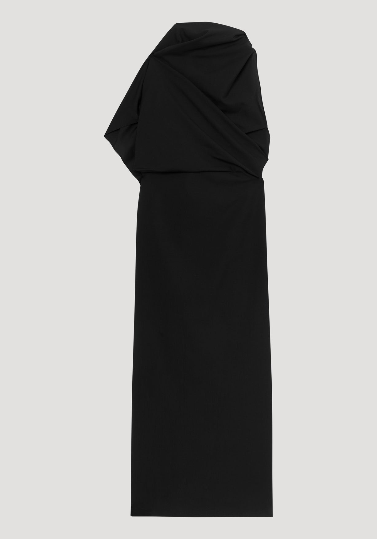 RÓHE OCCASION DRESS WITH OPEN BACK - NOIR