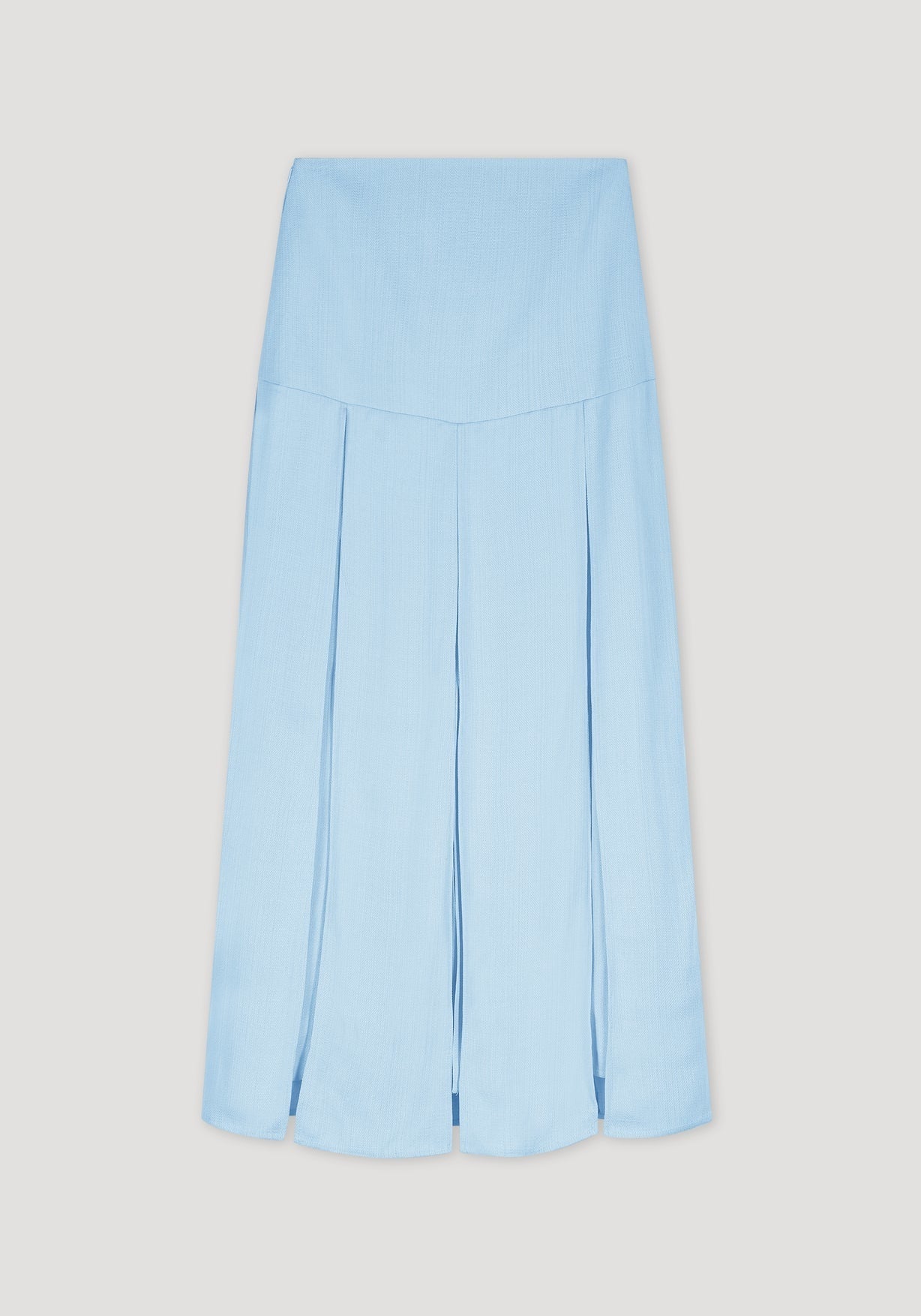 RÓHE PANELLED LONG SKIRT - SKY