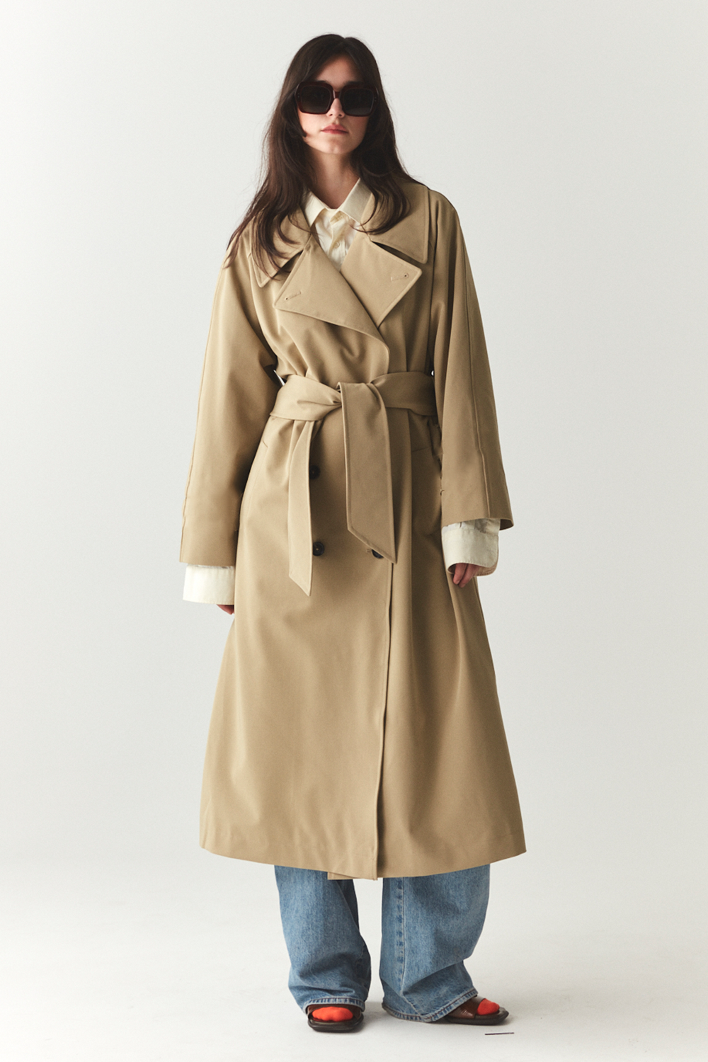 WELTER SHELTER ROOMY TRENCH - BEIGE