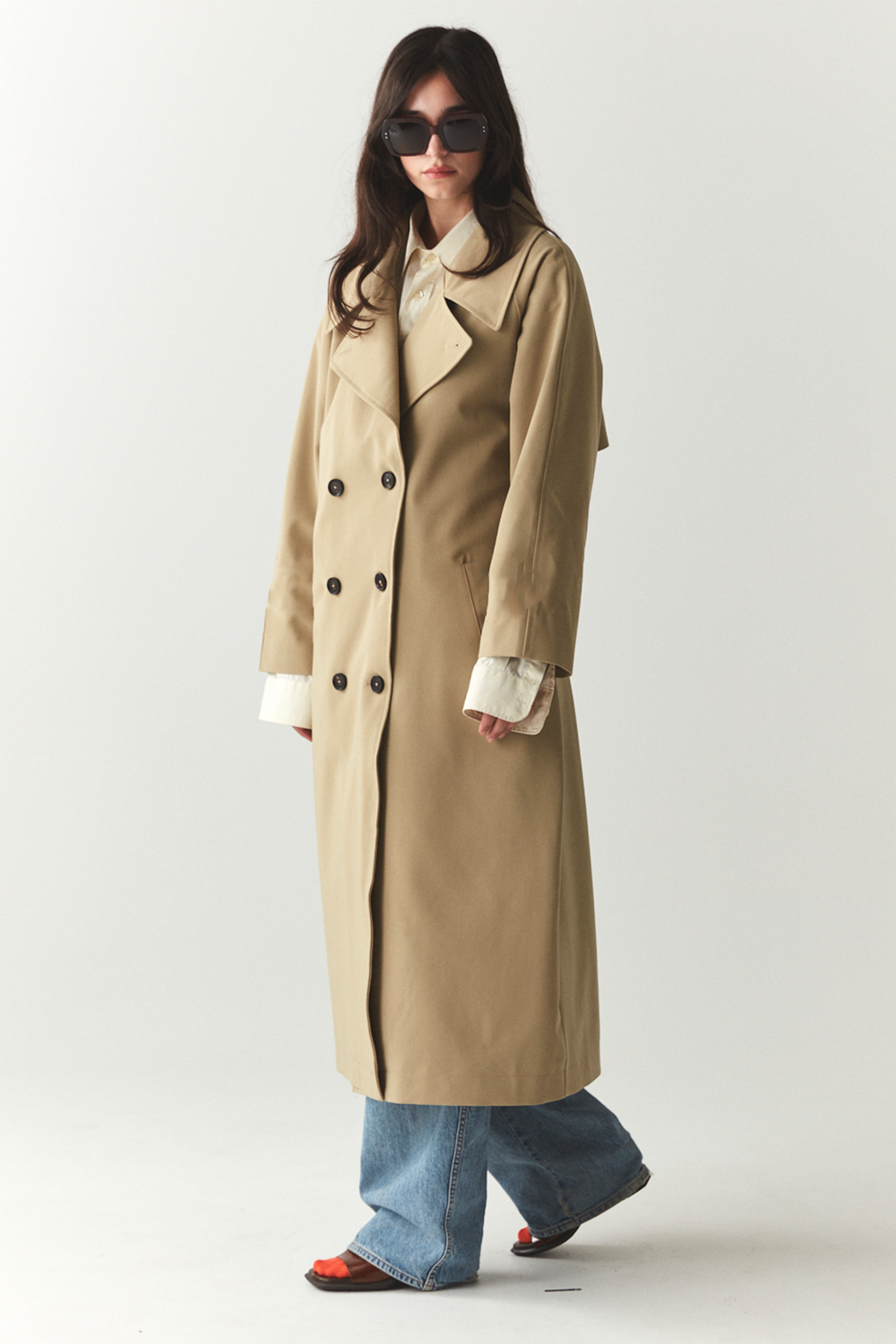 WELTER SHELTER ROOMY TRENCH - BEIGE