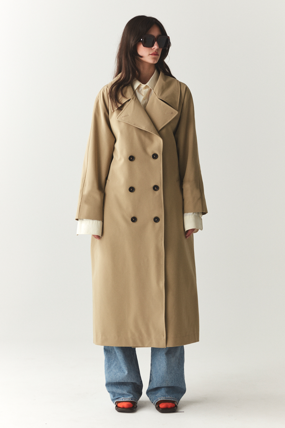 WELTER SHELTER ROOMY TRENCH - BEIGE